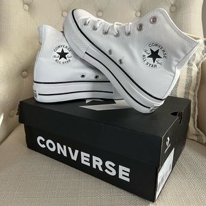 NWT Converse All Star High Top Platform Sneaker
